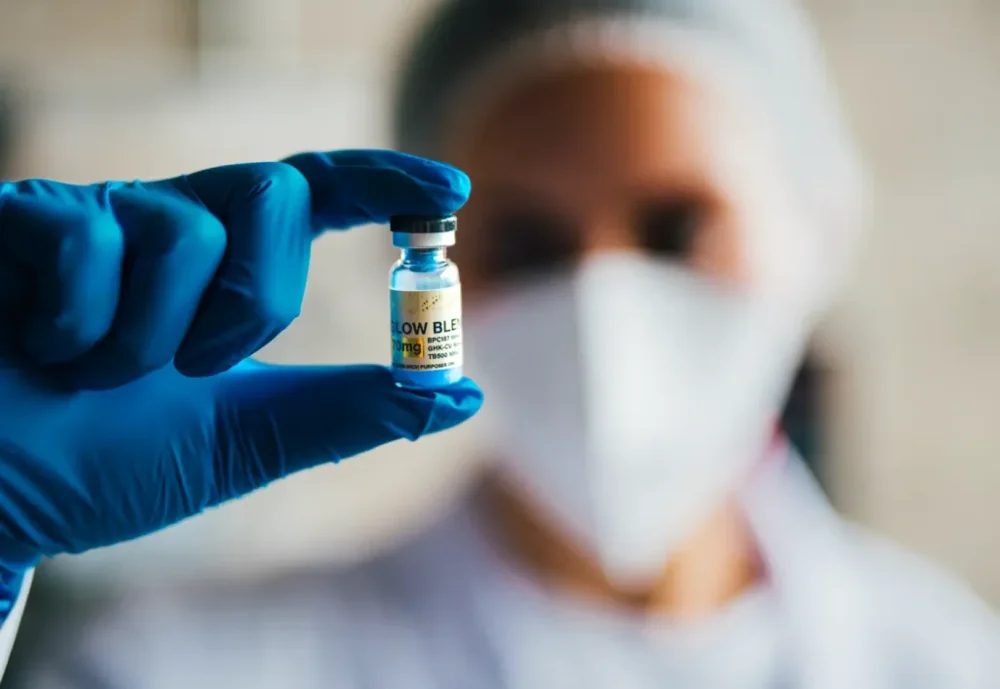 Laboratory photograph from Thoroughbred Labs